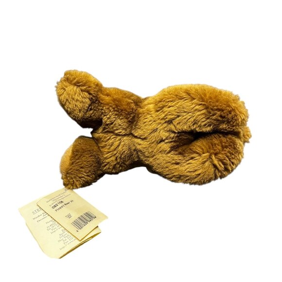 Vintage Steiff Floppy Brown Bear #082108 Plush 8" W/Tags Button Germany RARE - Picture 10 of 12